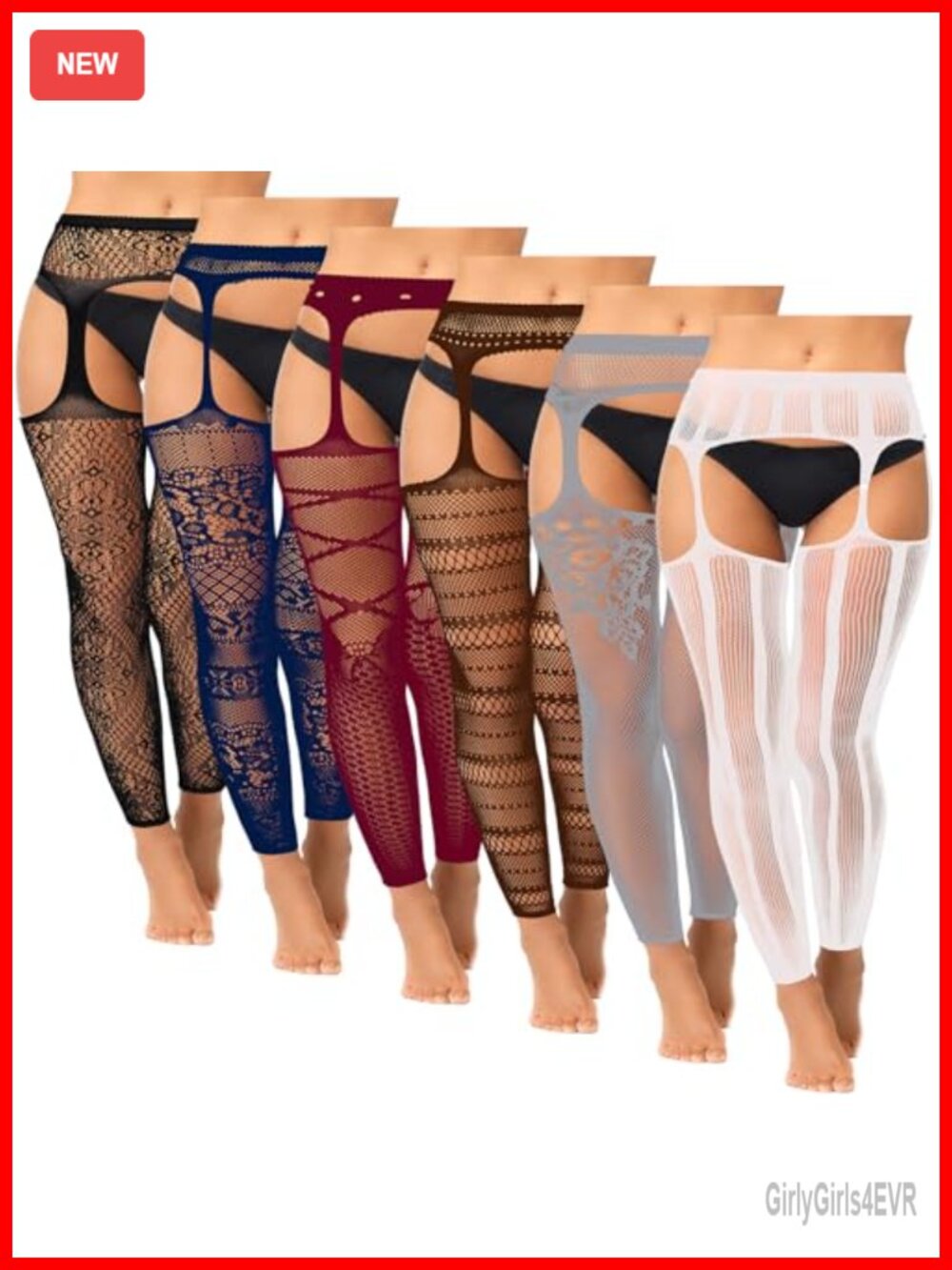 Fishnet Thigh High Stockings Suspender Pantyhose Garter Nylon Spandex